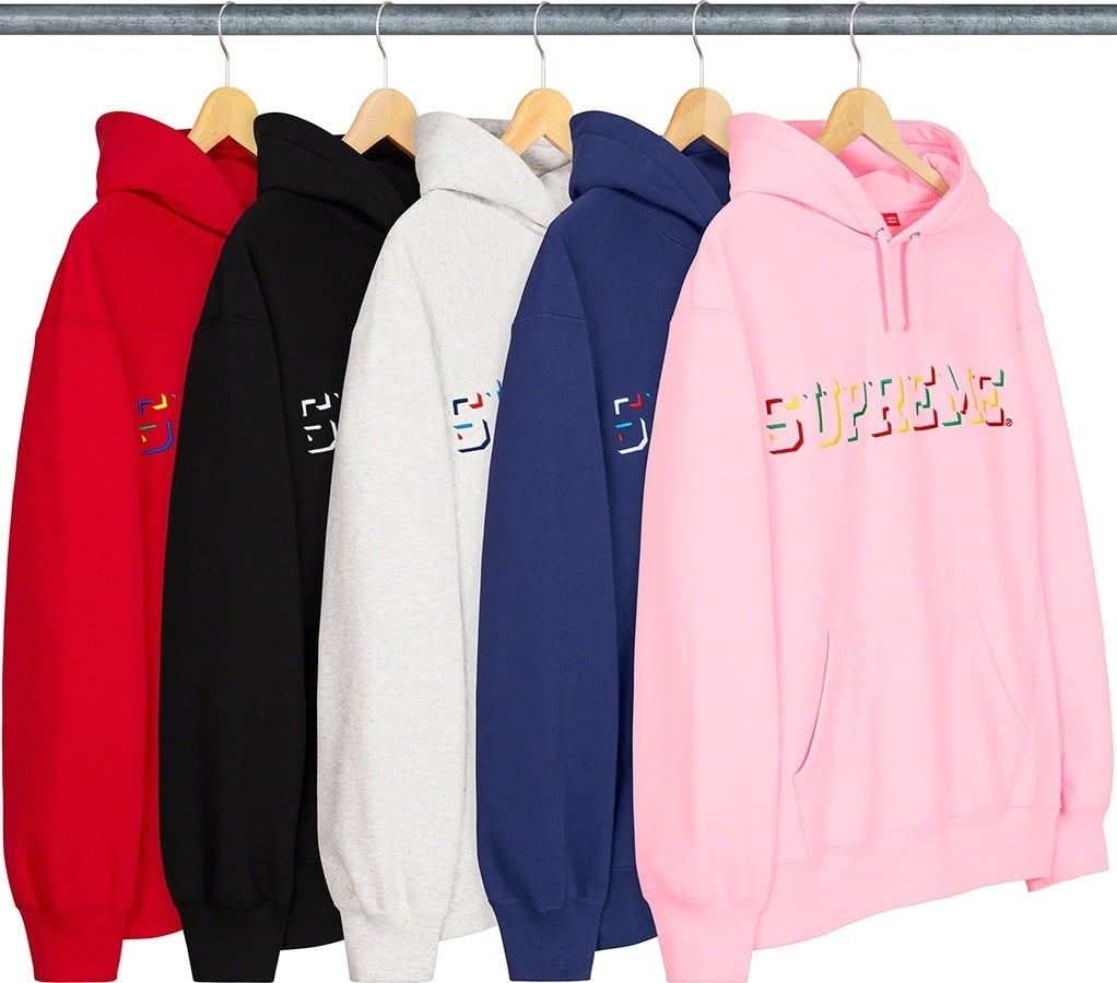 Drop Shadow Hooded Sweatshirt